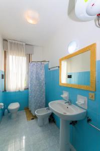 Koupelna v ubytování Residence Gabbiano