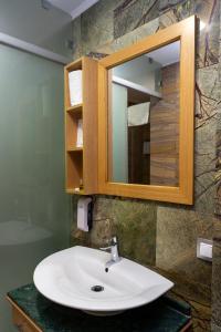 Et badeværelse på Arnas hotel