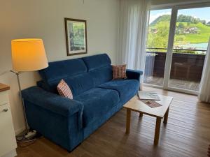 Posezení v ubytování Rosenhof am See Ferienwohnung Seerosensuite