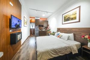 TV/trung tâm giải trí tại An Huy Apartment