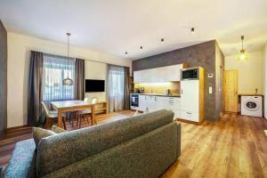 Η κουζίνα ή μικρή κουζίνα στο Appartements König