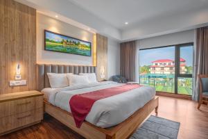 Mystique Mayong Resort客房内的一张或多张床位