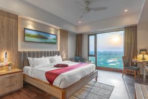 Mystique Mayong Resort客房内的一张或多张床位