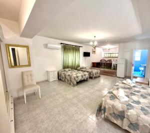 Kuchyň nebo kuchyňský kout v ubytování Hotel da Peppe