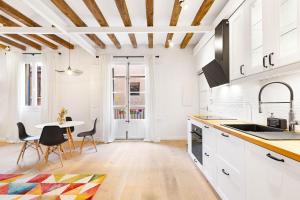 Køkken eller tekøkken på Apartamento Can Petit + 15 billeder