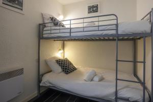 Katil atau katil-katil dalam bilik di Apartment with terrace 2 or 4 people