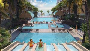 Πισίνα στο ή κοντά στο The Raclay Mandala Mui Ne Hotel Suites