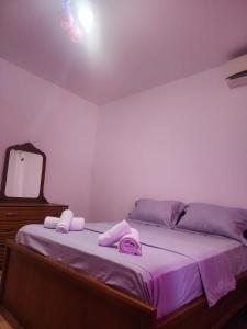 Postel nebo postele na pokoji v ubytování Guesthouse Te Lala