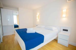 Voodi või voodid majutusasutuse MY SUNSHINE APARTMENTS BATuMI toas