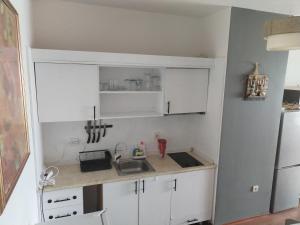 Dapur atau dapur kecil di Whait Coast Apartments 8 m from the sea 105m2 the first line