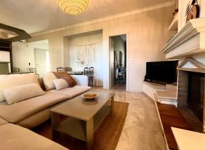 Μια τηλεόραση ή/και κέντρο ψυχαγωγίας στο Pantheon Apartments & Studios