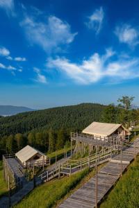 Paesaggio naturale nelle vicinanze di questo campeggio di lusso