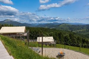 Paesaggio naturale nelle vicinanze di questo campeggio di lusso