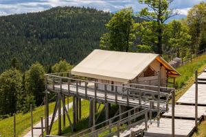 Paesaggio naturale nelle vicinanze di questo campeggio di lusso