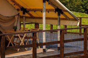 Balcone o terrazza di Bukovel Glamping