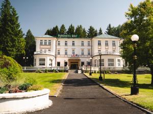 Budova, v ktorej sa hotel nachádza