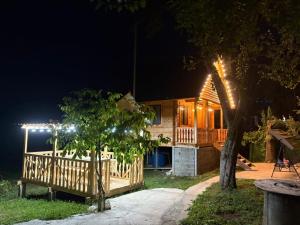 A garden outside Sabauri
