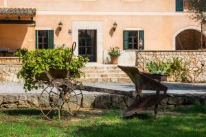 Zahrada ubytování Finca Son Moix