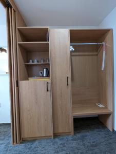 Kuchyň nebo kuchyňský kout v ubytování Hotel Antoň