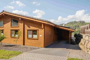 Bygningen som feriehuset ligger i