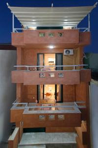 a view of a house from the inside at Come Si Deve City Apartments, by Zantewize in Zakynthos Town