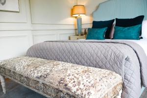 Letto o letti in una camera di Ballyroe Lodge