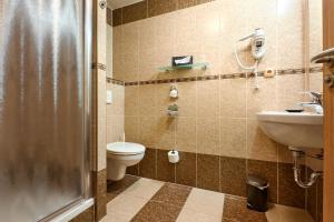 Kúpeľňa v ubytovaní Hotel Zlatá Včela