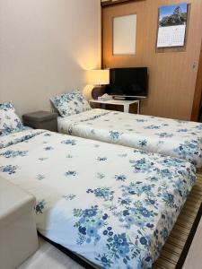 Katil atau katil-katil dalam bilik di 大阪三姐妹天下茶屋館 Three Sisters Lodge -Tengachaya