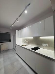 Dapur atau dapur kecil di Sleep4you Apart1