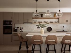 Η κουζίνα ή μικρή κουζίνα στο Bougainvillea Essence Villa