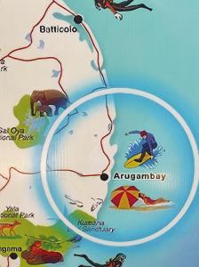 Afbeelding uit fotogalerij van The Surf Access Guest House in Arugam Bay