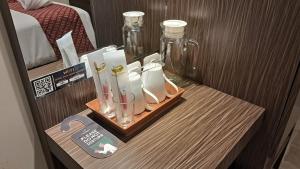 Παροχές για τσάι/καφέ στο Yuwono Hotel & Villa Malioboro
