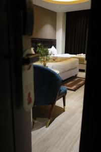 Hotel Hardik Palacio客房内的一张或多张床位