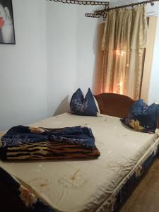 En eller flere senge i et værelse på Apartament Andrada