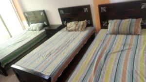 Postel nebo postele na pokoji v ubytování Al Ghani Hostel For Gents