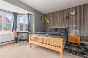 Posezení v ubytování #48 Royal Leamington stylish 4 Bd 2 bath Parking