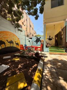 Hoone, kus hostel asub