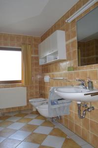 Koupelna v ubytování Ferienhaus Ahler Kopf + 37 fotografií