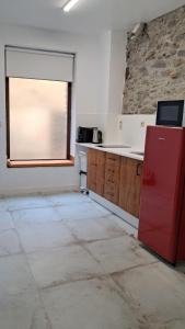 Η κουζίνα ή μικρή κουζίνα στο Casa Loma Lola