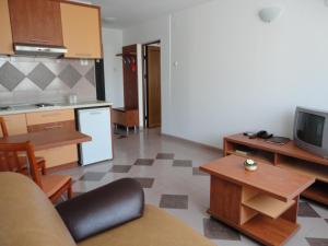 Kuchyň nebo kuchyňský kout v ubytování Arion Hotel