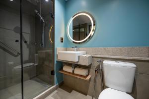 Ibis Budget Guarulhos Aeroporto的一间浴室