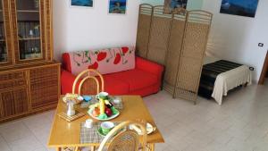 Χώρος καθιστικού στο La Mia Isola