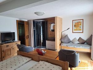 A television and/or entertainment centre at Haus Wilma