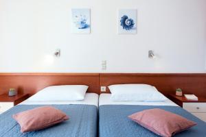 Corfushell Resort Hotel apart客房内的一张或多张床位