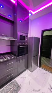 Kuchyň nebo kuchyňský kout v ubytování Appartement Marrakech à 5 min de l'Aéroport