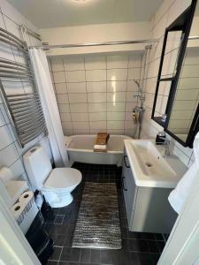 Koupelna v ubytování Fully Equipped Cosy Flat Close to Malmö&Copenhagen