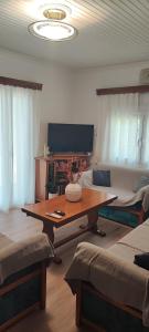 TV a/nebo společenská místnost v ubytování CasaCorn