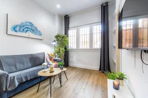 Posezení v ubytování Deluxe Signature Studio - Malaga Center