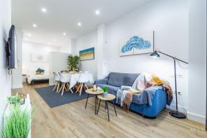 Posezení v ubytování Deluxe Signature Studio - Malaga Center