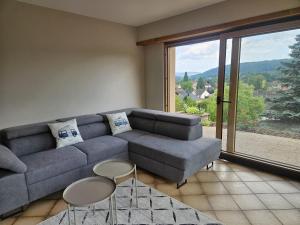 Χώρος καθιστικού στο Villa Bellevue - Chez Oma